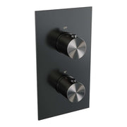 BRAUER Inbouw thermostaat met 3-weg omstel rechthoekig - 5-GM-5100