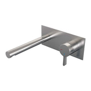 BRAUER Edition inbouw wastafelmengkraan met rechte uitloop en afdekplaat - 5-NG-004-S1