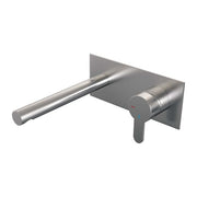 BRAUER Edition inbouw wastafelmengkraan met rechte uitloop en afdekplaat - 5-NG-004-S4