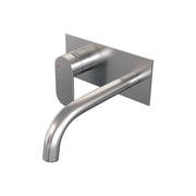 BRAUER Edition inbouw wastafelmengkraan met gebogen uitloop en afdekplaat - 5-NG-083-B3