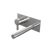 BRAUER Edition inbouw wastafelmengkraan met rechte uitloop en afdekplaat - 5-NG-083-S1