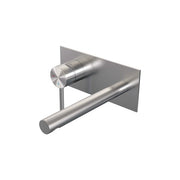 BRAUER Edition inbouw wastafelmengkraan met rechte uitloop en afdekplaat - 5-NG-083-S2