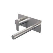 BRAUER Edition inbouw wastafelmengkraan met rechte uitloop en afdekplaat - 5-NG-083-S4
