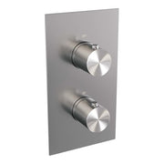 BRAUER Inbouw thermostaat met 3-weg omstel rechthoekig - 5-NG-5100
