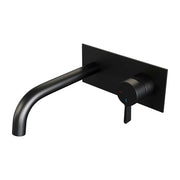 BRAUER Edition inbouw wastafelmengkraan met gebogen uitloop en afdekplaat - 5-S-004-B1