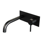 BRAUER Edition inbouw wastafelmengkraan met gebogen uitloop en afdekplaat - 5-S-004-B2