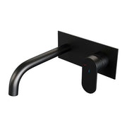 BRAUER Edition inbouw wastafelmengkraan met gebogen uitloop en afdekplaat - 5-S-004-B3