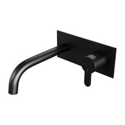 BRAUER Edition inbouw wastafelmengkraan met gebogen uitloop en afdekplaat - 5-S-004-B4
