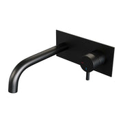 BRAUER Edition inbouw wastafelmengkraan met gebogen uitloop en afdekplaat - 5-S-004-B5