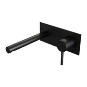 BRAUER Edition Carving inbouw wastafelmengkraan met rechte uitloop en afdekplaat - 5-S-004-S6