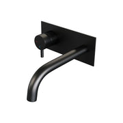 BRAUER Edition inbouw wastafelmengkraan met gebogen uitloop en afdekplaat - 5-S-083-B5
