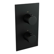 BRAUER Inbouw thermostaat met 3-weg omstel rechthoekig - 5-S-092