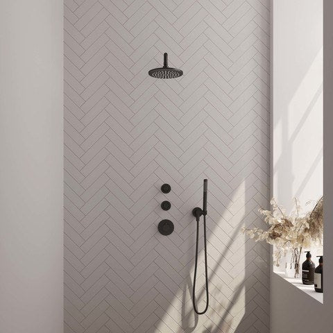 BRAUER Edition Carving inbouw douchesets met stopkranen - 5-S-099