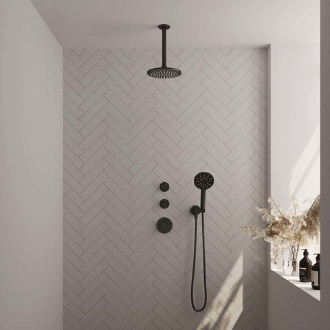 BRAUER Edition Carving inbouw douchesets met stopkranen - 5-S-107