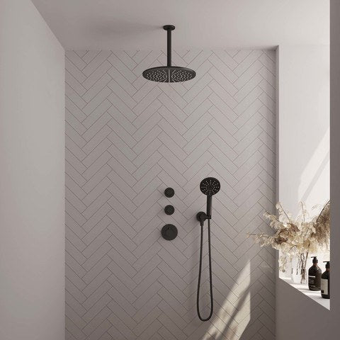 BRAUER Edition Carving inbouw douchesets met stopkranen - 5-S-108