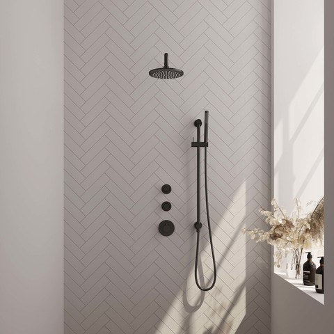 BRAUER Edition Carving inbouw douchesets met stopkranen - 5-S-111