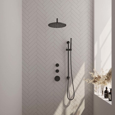 BRAUER Edition Carving inbouw douchesets met stopkranen - 5-S-112