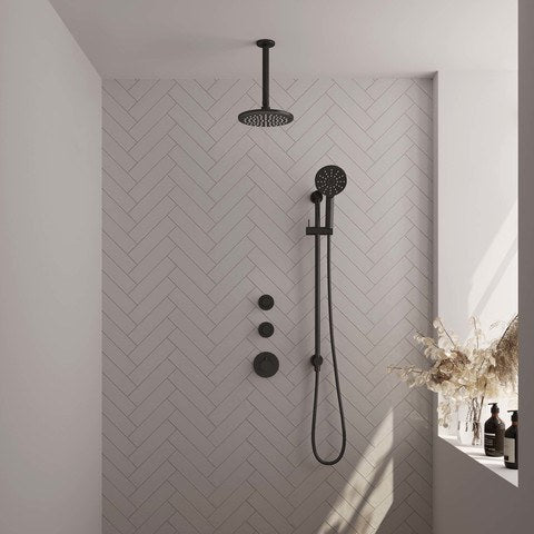 BRAUER Edition Carving inbouw douchesets met stopkranen - 5-S-119