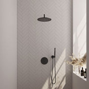 BRAUER Edition Carving inbouw douchesets met 3-weg omstel rond - 5-S-294