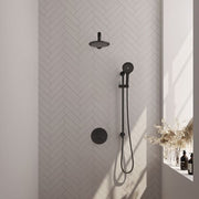 BRAUER Edition Carving inbouw douchesets met 3-weg omstel rond - 5-S-309