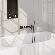 BRAUER Edition Stripe inbouw badkraan sets met uitloop - 5-S-357