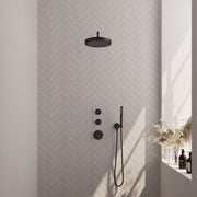 BRAUER Edition Stripe inbouw douchesets met stopkranen