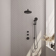 BRAUER Edition Stripe inbouw douchesets met stopkranen