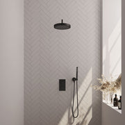 BRAUER Edition Stripe inbouw douchesets met 3-weg omstel rechthoekig - 5-S-391
