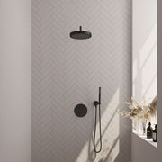 BRAUER Edition Stripe inbouw douchesets met 3-weg omstel rond - 5-S-439