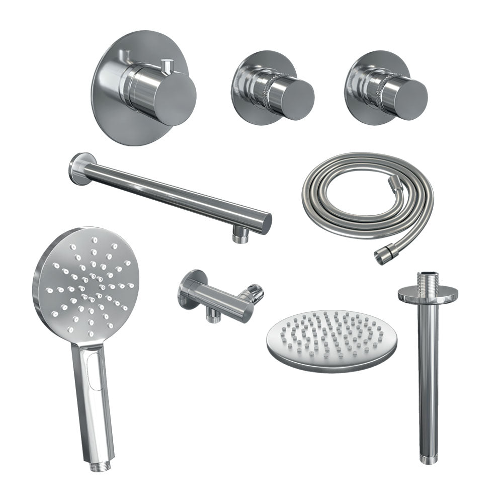 BRAUER Edition inbouw douchesets met stopkranen - 5-CE-028