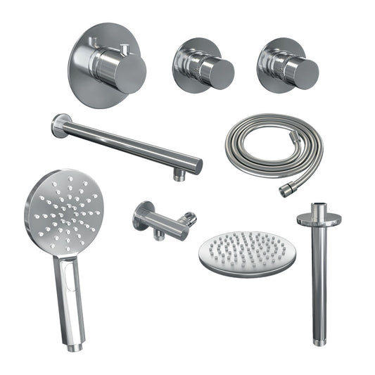 BRAUER Edition inbouw douchesets met stopkranen - 5-CE-028