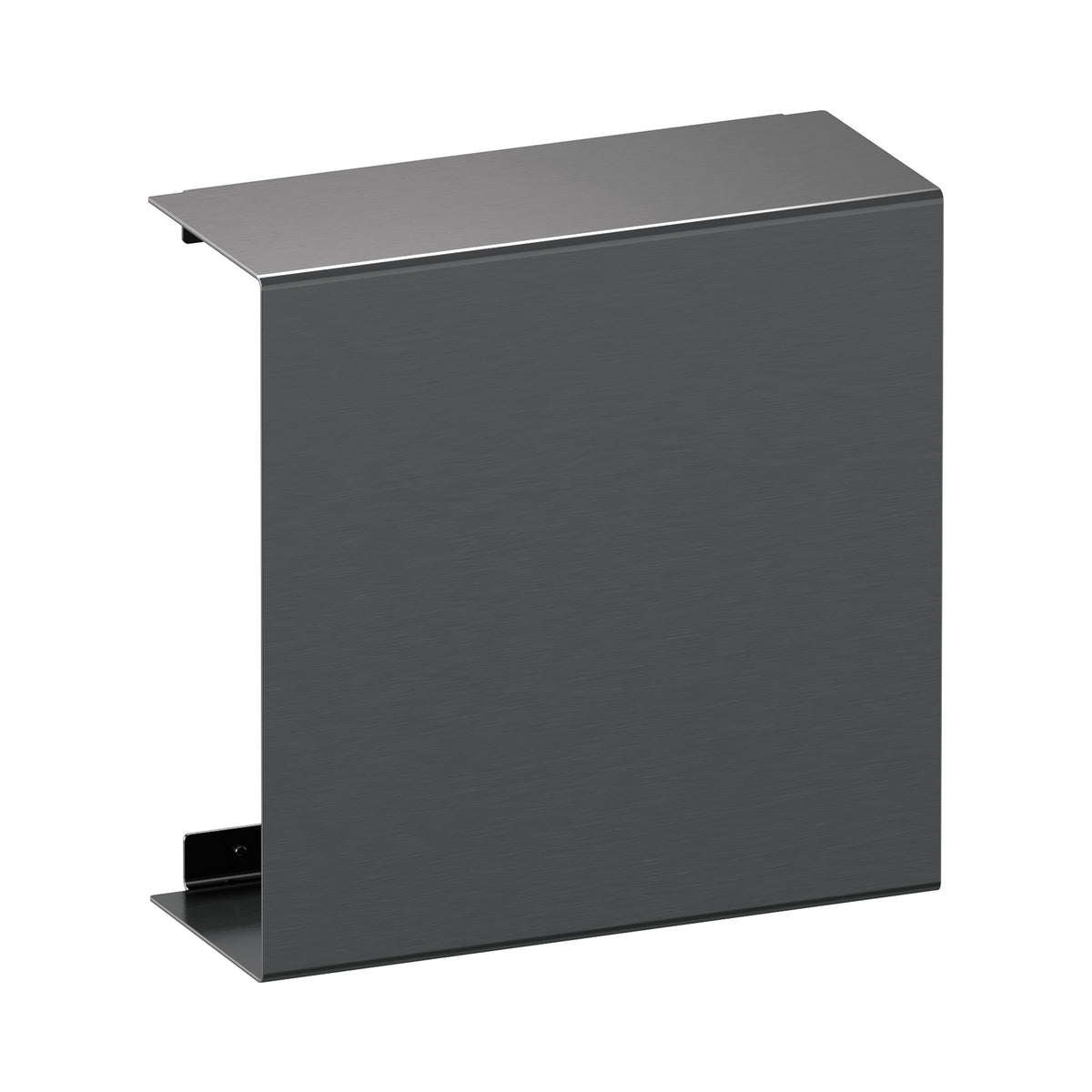 BRAUER Opbouwnis met verborgen opbergruimte - Gunmetal geborsteld