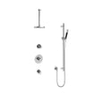 Hotbath Cobber IBS20 Inbouw Doucheset – 2 stopkranen, 30 cm plafondbuis en glijstang