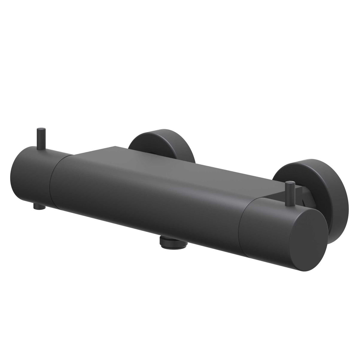 IVY Bond Douchethermostaatkraan opbouw cooltouch - Mat zwart PED - 6201002
