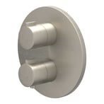 IVY Pact Afbouwdeel inbouwthermostaat met 1 losse stopkraan met rond rozet - 6202253