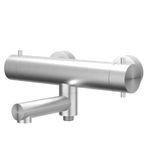 IVY Concord Badthermostaatkraan opbouw met wegdraaibare baduitloop met omstel - 6301011