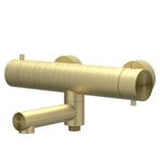 IVY Concord Badthermostaatkraan opbouw met wegdraaibare baduitloop met omstel - 6301012