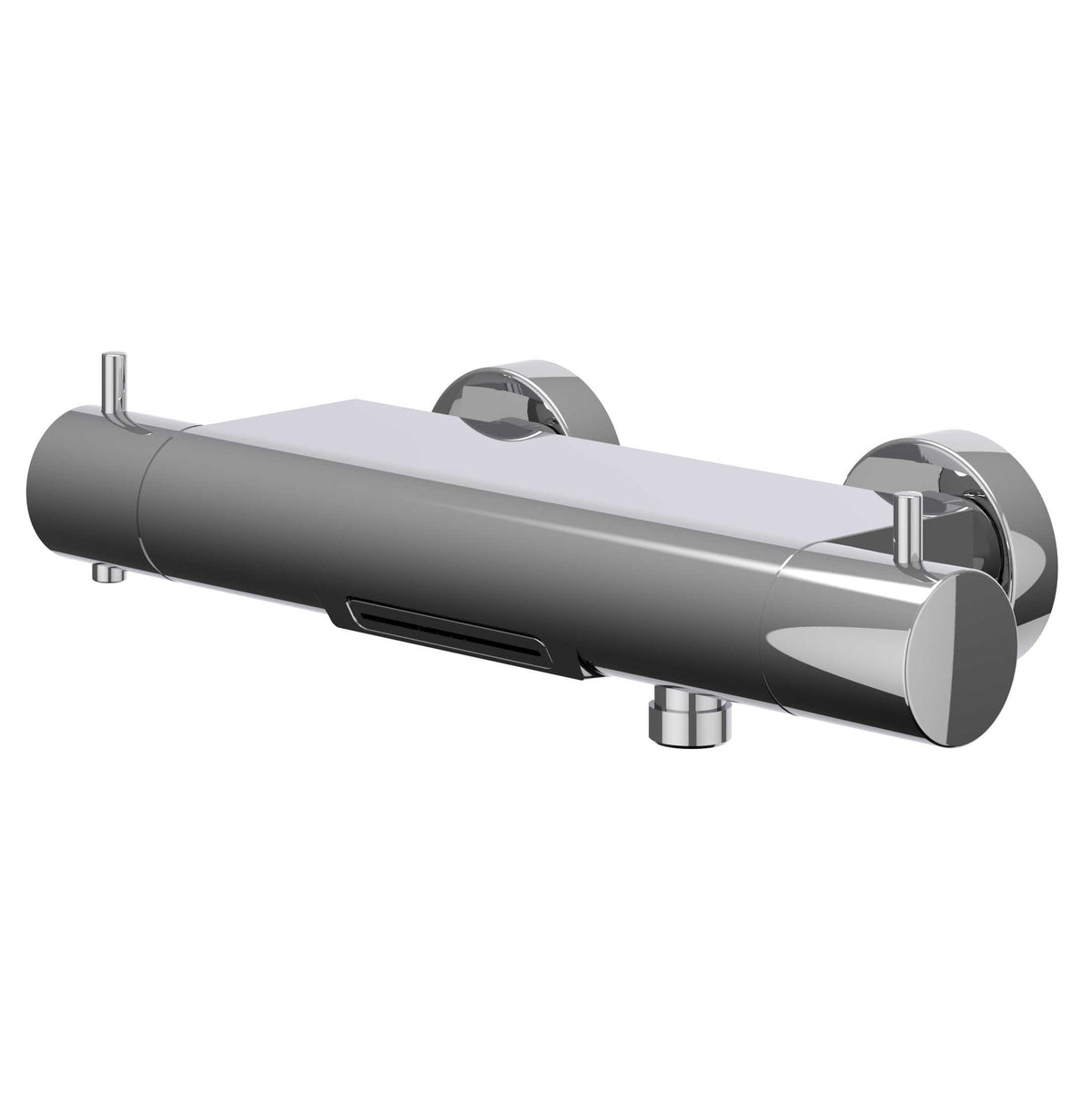 IVY Bond Badthermostaatkraan opbouw cooltouch met cascade uitloop - Chroom - 6301051