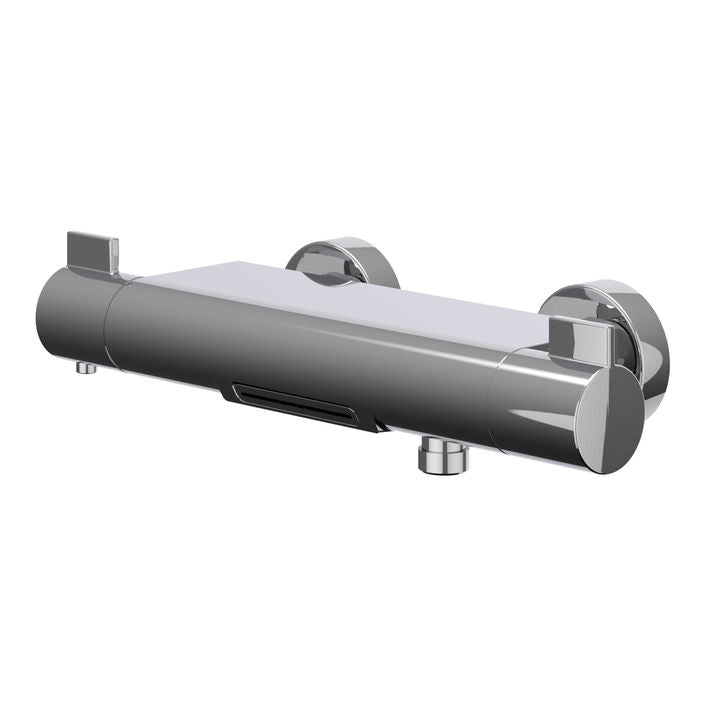 IVY Pact Badthermostaatkraan opbouw cooltouch met cascade uitloop
