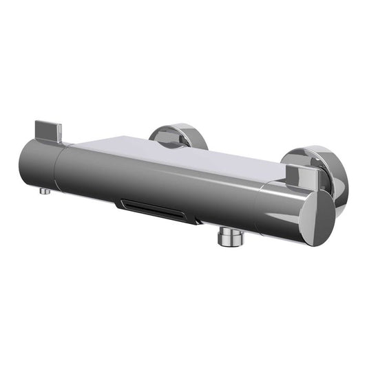 IVY Pact Badthermostaatkraan opbouw cooltouch met cascade uitloop