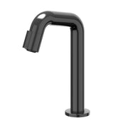 IVY Pact Fonteinkraan contour staand - Zwart chroom PVD - S