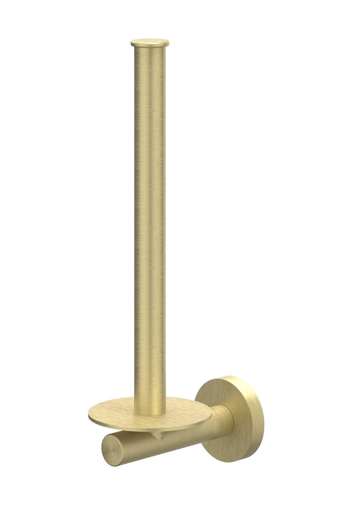 IVY Bond Reserverolhouder wandmodel, 2 rollen - Geborsteld mat goud PVD - 6500404