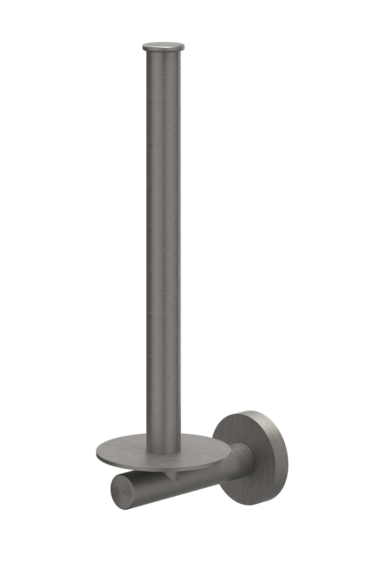 IVY Bond Reserverolhouder wandmodel, 2 rollen - Geborsteld metal black PVD - 6500406