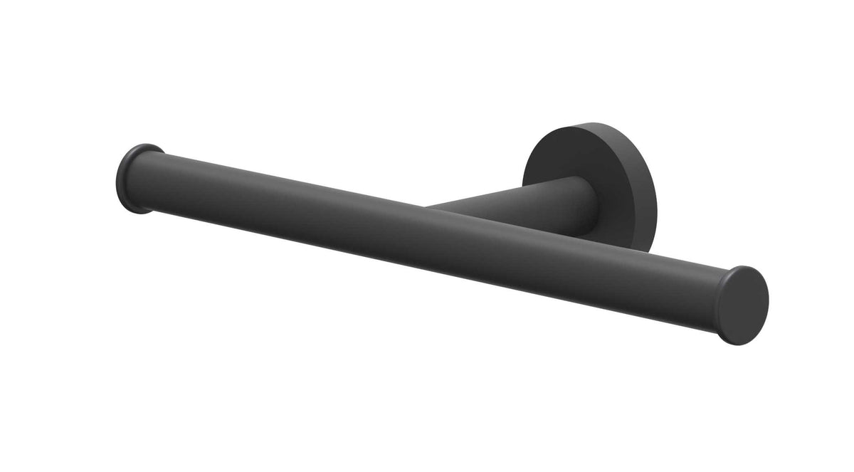 IVY Bond Toiletrolhouder dubbel - Mat zwart PED - 6500452