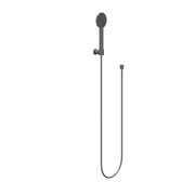 IVY Bond Handdoucheset rond satin spray met verstelbare wandsteun en doucheslang - Geborsteld metal black PVD - 6901106