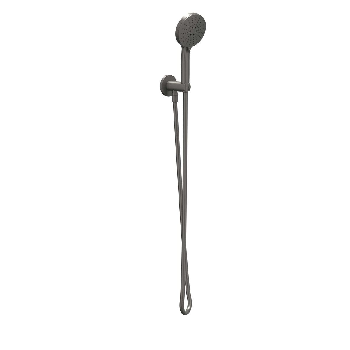 IVY Bond Glijstangset met handdouche verstelbaar 3 standen en doucheslang - Geborsteld metal black PVD - 6901146