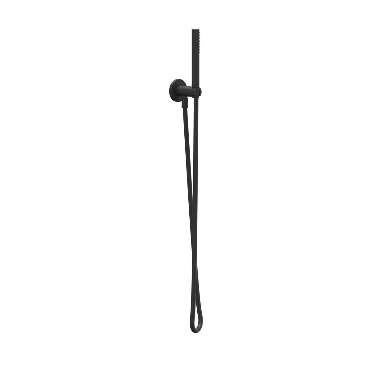 IVY Bond Glijstangset met handdouche staafmodel en doucheslang - Mat zwart PED - 6901152