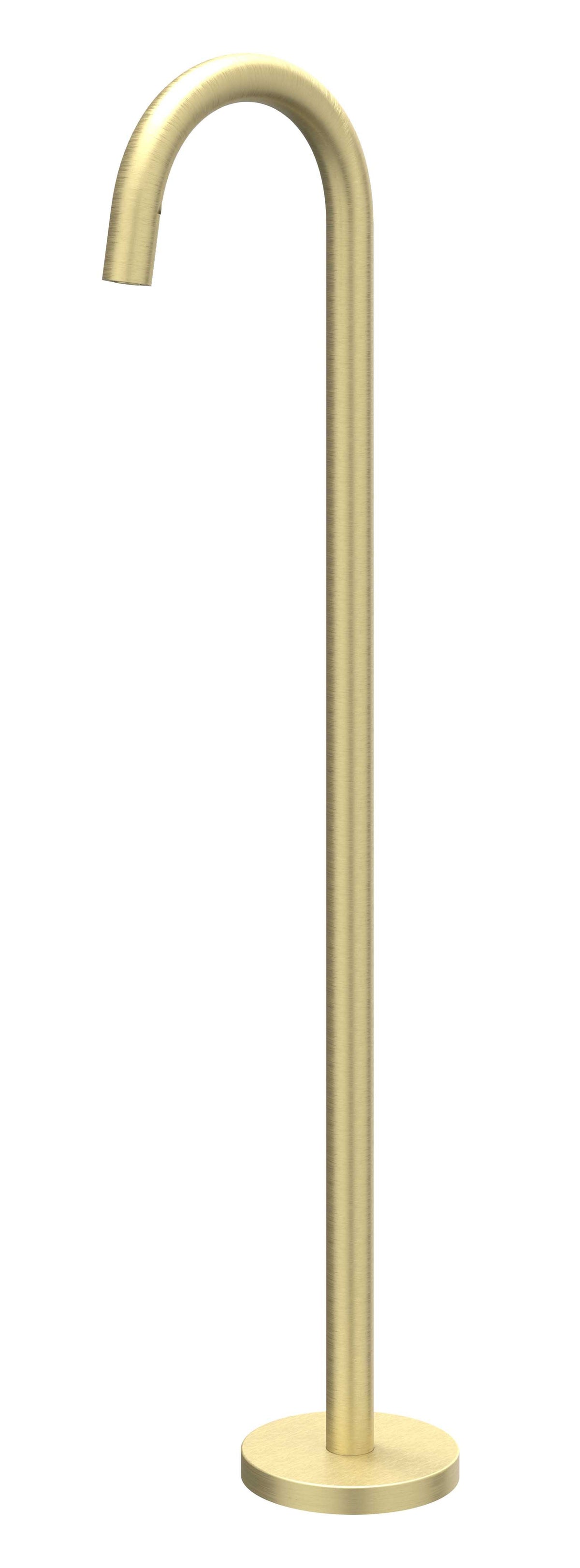IVY Bond Vrijstaande baduitloop 1/2" - Geborsteld mat goud PVD - 6903004