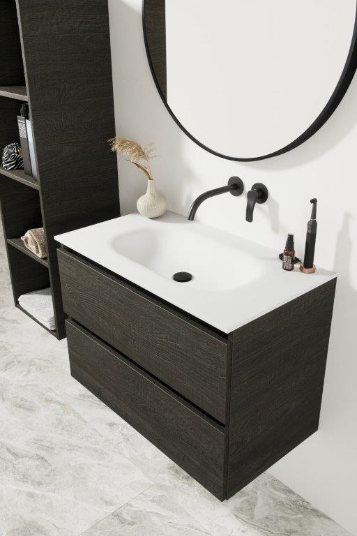 Primabad Blend badmeubelset 80 cm symmetrisch met spiegel