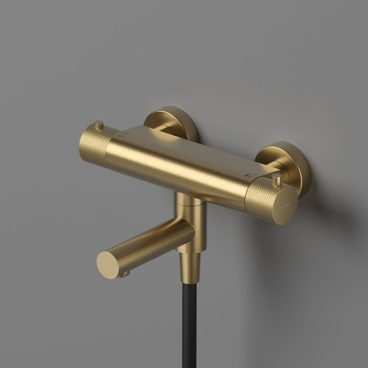 Hotbath Cobber X Thermostatische Badmengkraan met uitloop